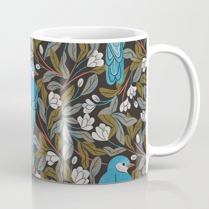 Bluebird and Apple Blossoms Coffee Mug Gallery Image 1
