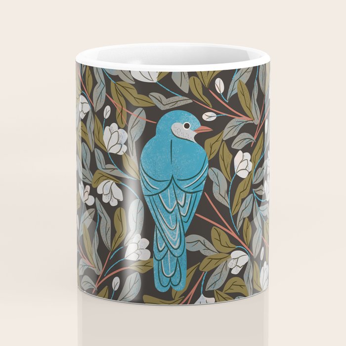 Bluebird and Apple Blossoms Coffee Mug Gallery Image 4