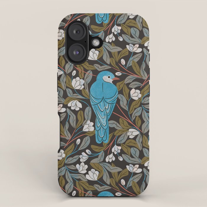 Bluebird and Apple Blossoms iPhone Case Gallery Image 1