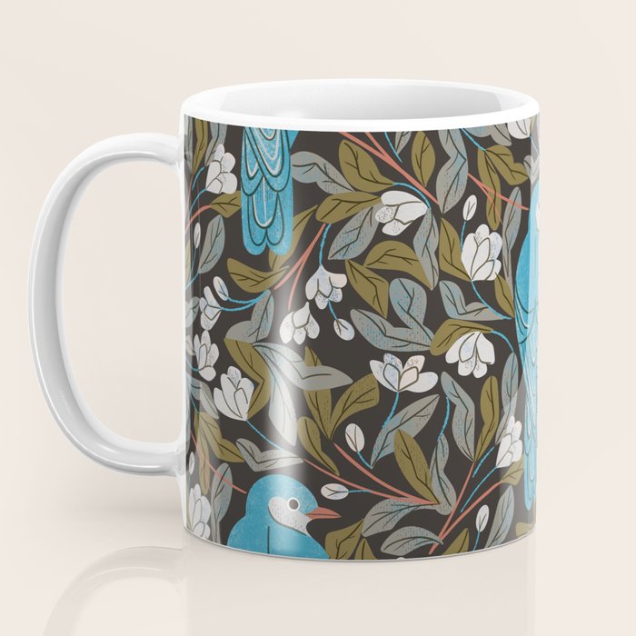 Bluebird and Apple Blossoms Coffee Mug Gallery Image 3