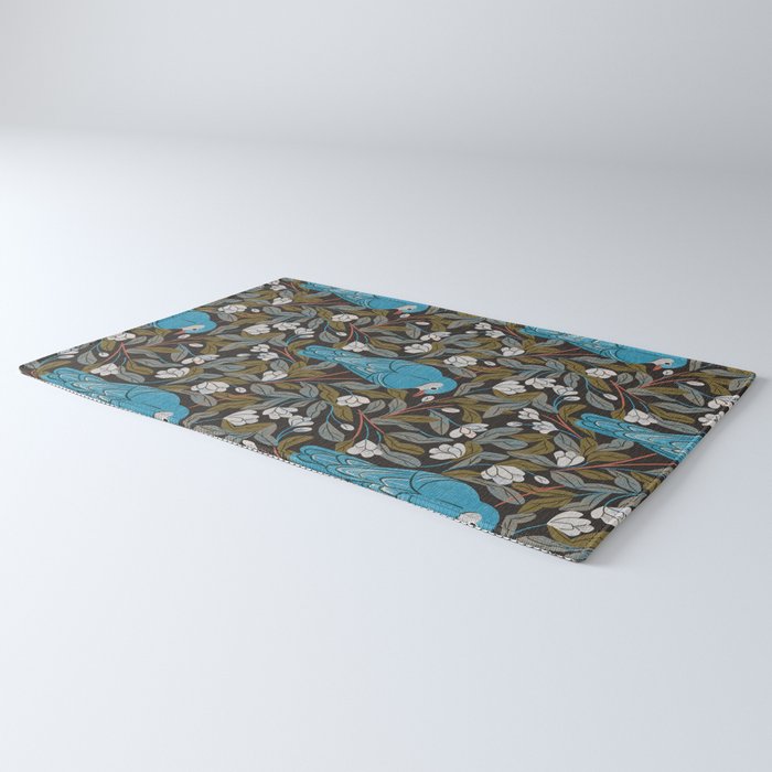 Bluebird and Apple Blossoms Rug Gallery Image 3