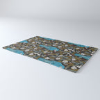 Bluebird and Apple Blossoms Rug Gallery Image 3