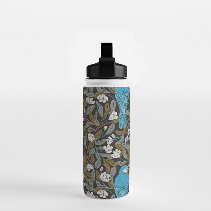 Bluebird and Apple Blossoms Water Bottle Gallery Image 2