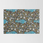 Bluebird and Apple Blossoms Rug Gallery Image 2