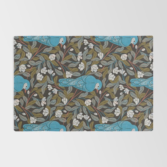 Bluebird and Apple Blossoms Rug Gallery Image 2