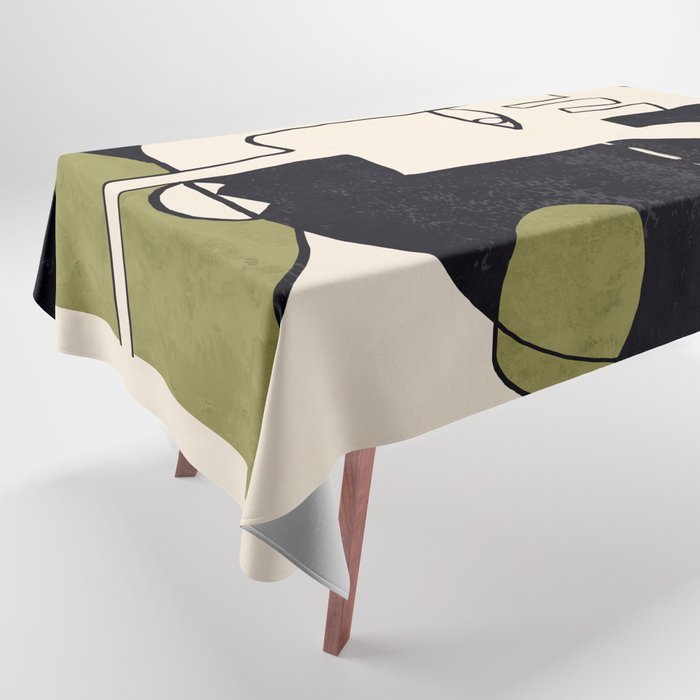 Abstract Face 55/2 Tablecloth Gallery Image 1
