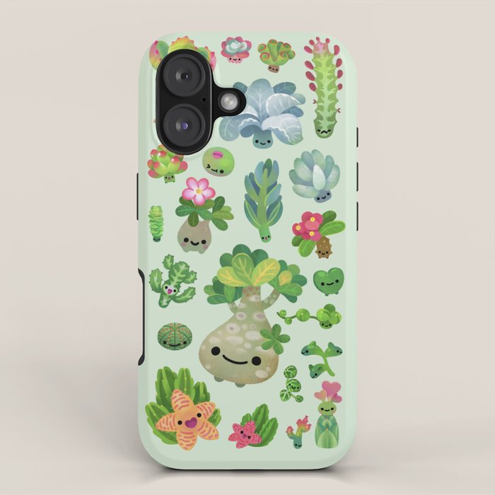 Baby succulent 4 - green iPhone Case Gallery Image 1