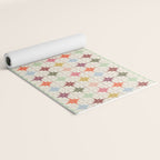 Paper Stars Tile Yoga Mat Gallery Image 2