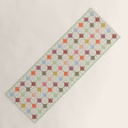 Paper Stars Tile Yoga Mat Gallery Image 1