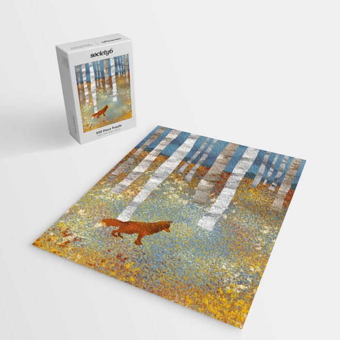 Autumn Fox Jigsaw Puzzle Gallery Image 2
