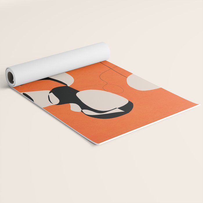 Abstract Woman Body 2  Yoga Mat Gallery Image 2