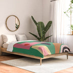 Abstract Shapes Modern Art 7 Comforter Gallery Image 2