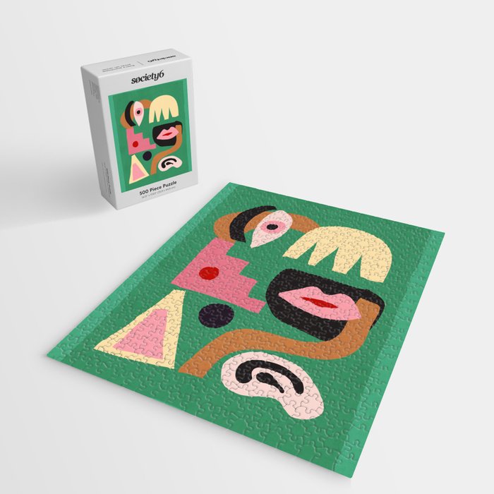 Abstract Shapes Modern Art 7 Jigsaw Puzzle Gallery Image 2