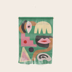 Abstract Shapes Modern Art 7 Wall Hanging Gallery Image 1