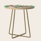 Abstract Shapes Modern Art 7 Side Table Gallery Image 1