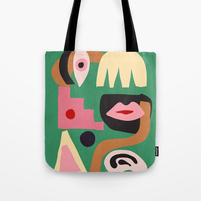 Abstract Shapes Modern Art 7 Tote Bag Gallery Image 1