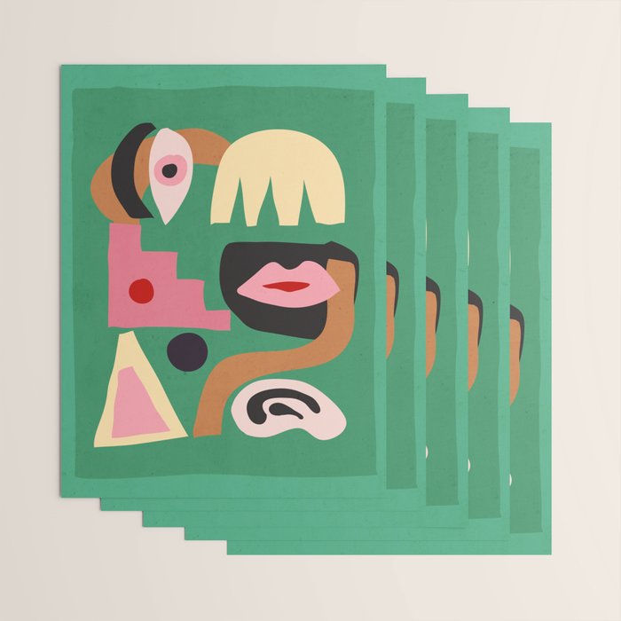 Abstract Shapes Modern Art 7 Wrapping Paper Gallery Image 3