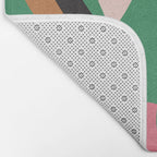 Abstract Shapes Modern Art 7 Bath Mat Gallery Image 2