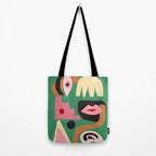 Abstract Shapes Modern Art 7 Tote Bag Gallery Image 2