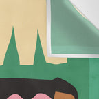 Abstract Shapes Modern Art 7 Wall Tapestry Gallery Image 3