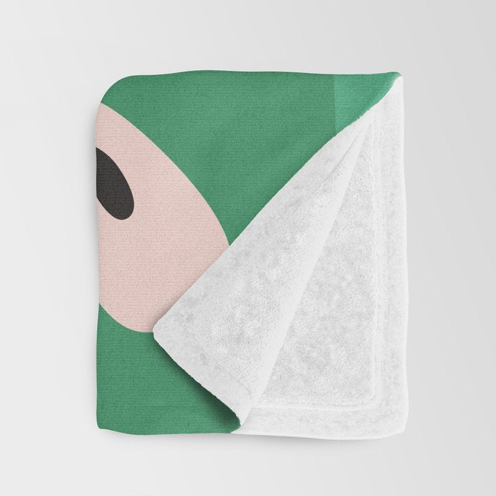 Abstract Shapes Modern Art 7 Throw Blanket Gallery Image 3