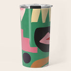 Abstract Shapes Modern Art 7 Travel Mug Gallery Image 1