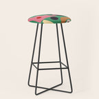 Abstract Shapes Modern Art 7 Stool Gallery Image 1