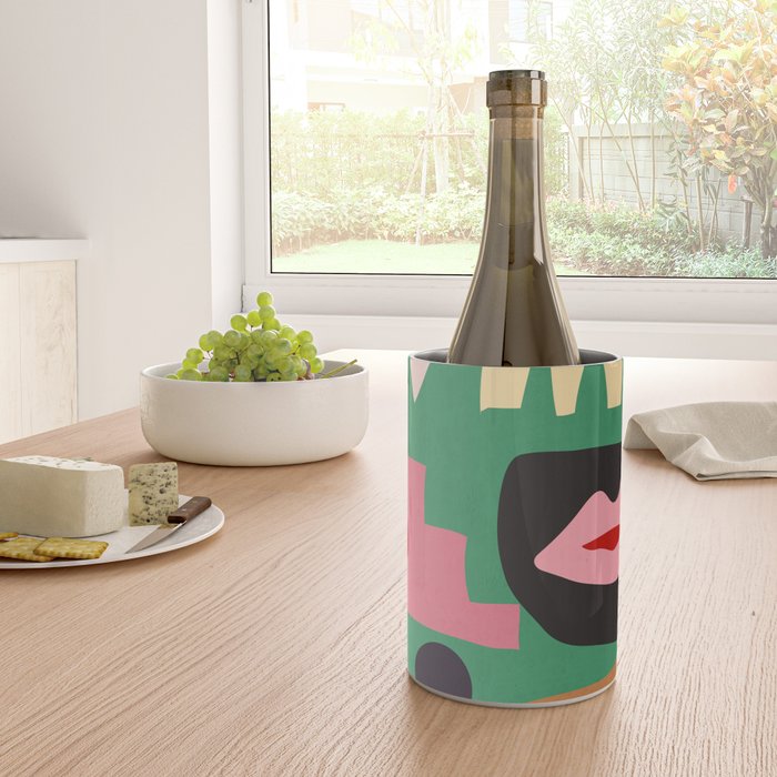 Abstract Shapes Modern Art 7 Wine Chiller Gallery Image 4