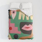 Abstract Shapes Modern Art 7 Duvet Cover Gallery Image 6