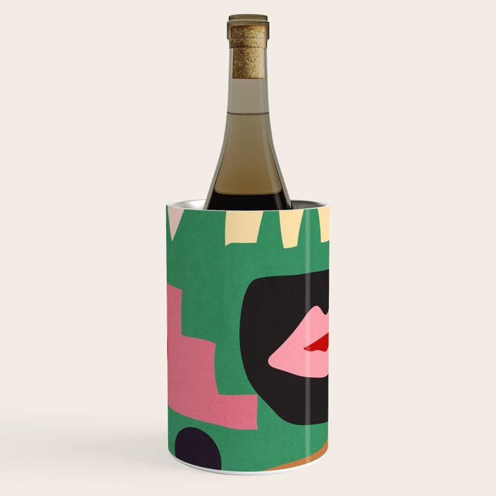 Abstract Shapes Modern Art 7 Wine Chiller Gallery Image 1