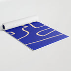 Abstract line art 149 Yoga Mat Gallery Image 2