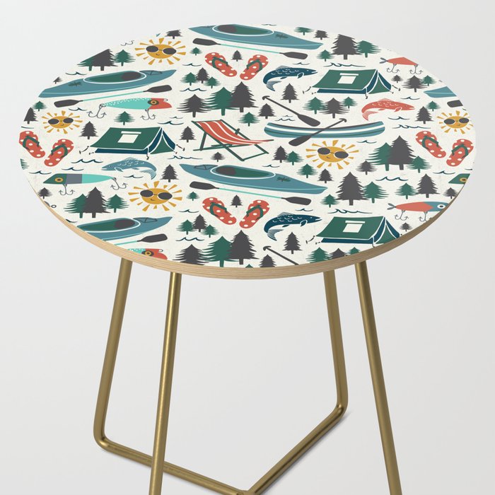 Lake Life - Summer Ivory Side Table Gallery Image 2