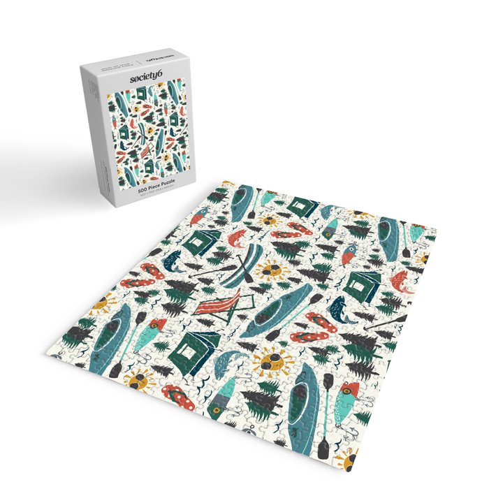 Lake Life - Summer Ivory Jigsaw Puzzle Gallery Image 2