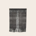 Apollo 11 Saturn V Blueprint in High Resolution (black) Wall Hanging Gallery Image 1