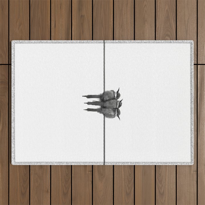 Birds Outdoor Rug Gallery Image 1