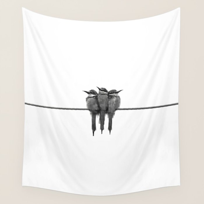 Birds Wall Tapestry Gallery Image 4
