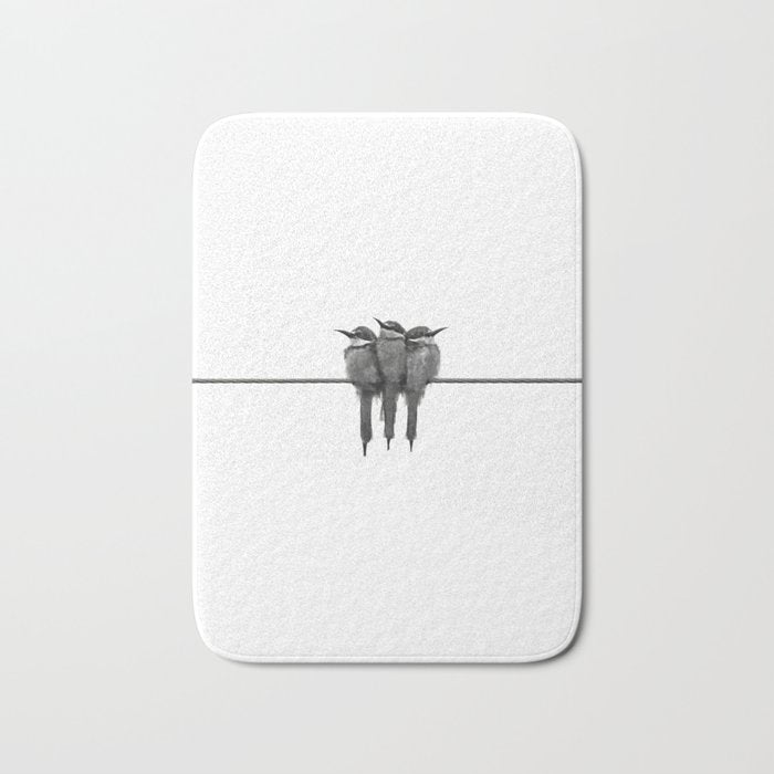 Birds Bath Mat Gallery Image 1