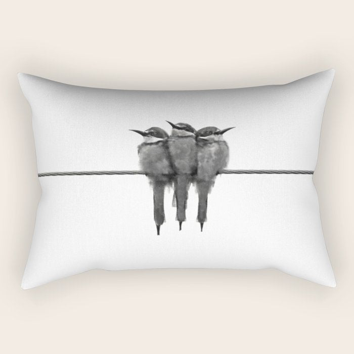 Birds Rectangular Pillow Gallery Image 1