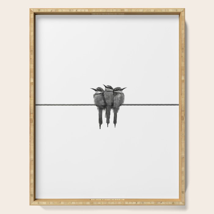 Birds Serving Tray Gallery Image 1