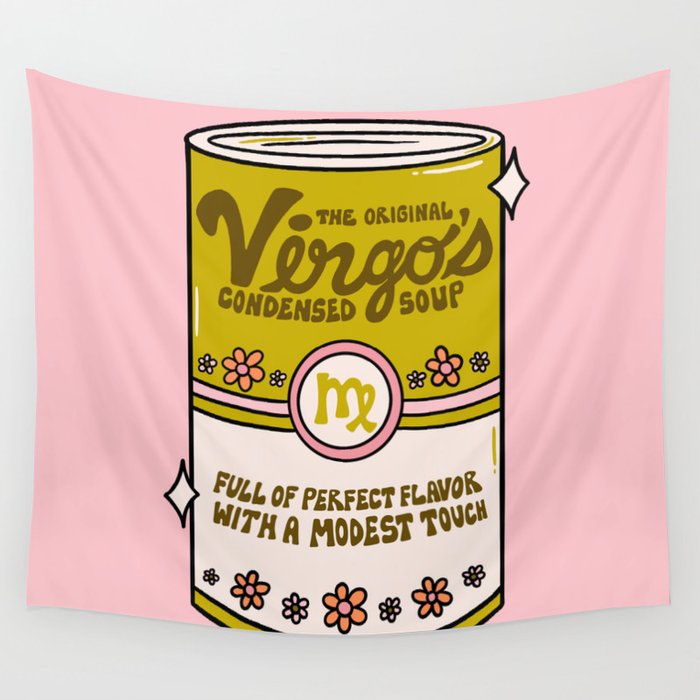 Virgo Soup Wall Tapestry Gallery Image 1