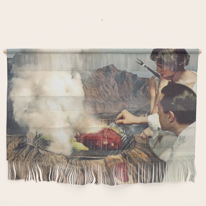 On a Good Day - Volcano BBQ Wall Hanging Gallery Image 1