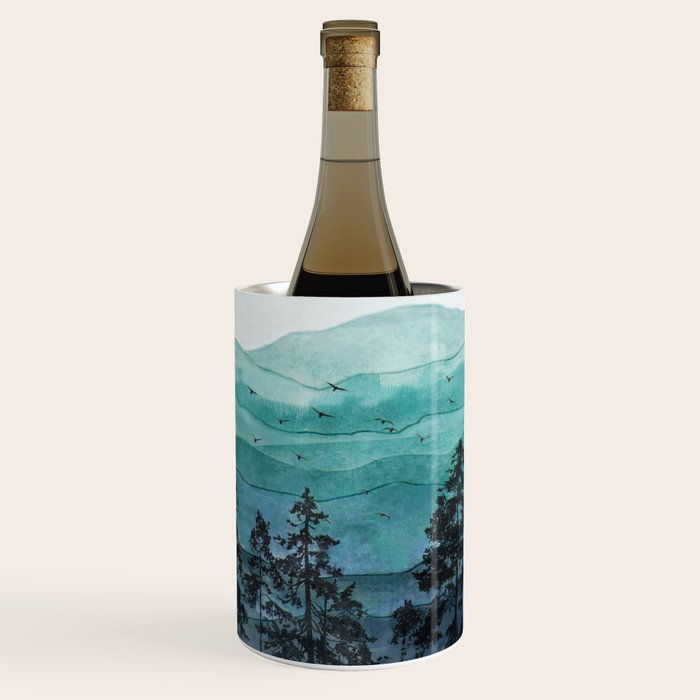 Mountains II Wine Chiller Gallery Image 1