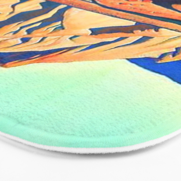 âHome of the Desert Ratâ by Maynard Dixon Bath Mat Gallery Image 3
