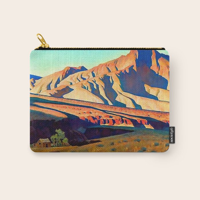 âHome of the Desert Ratâ by Maynard Dixon Carry All Pouch Gallery Image 1