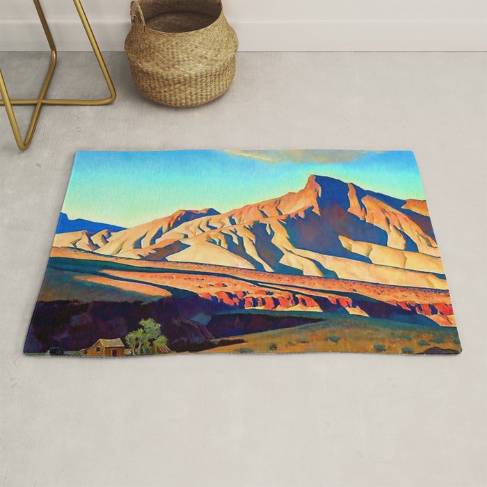 âHome of the Desert Ratâ by Maynard Dixon Rug Gallery Image 1