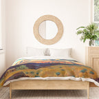 âHome of the Desert Ratâ by Maynard Dixon Duvet Cover Gallery Image 3