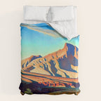 âHome of the Desert Ratâ by Maynard Dixon Duvet Cover Gallery Image 6