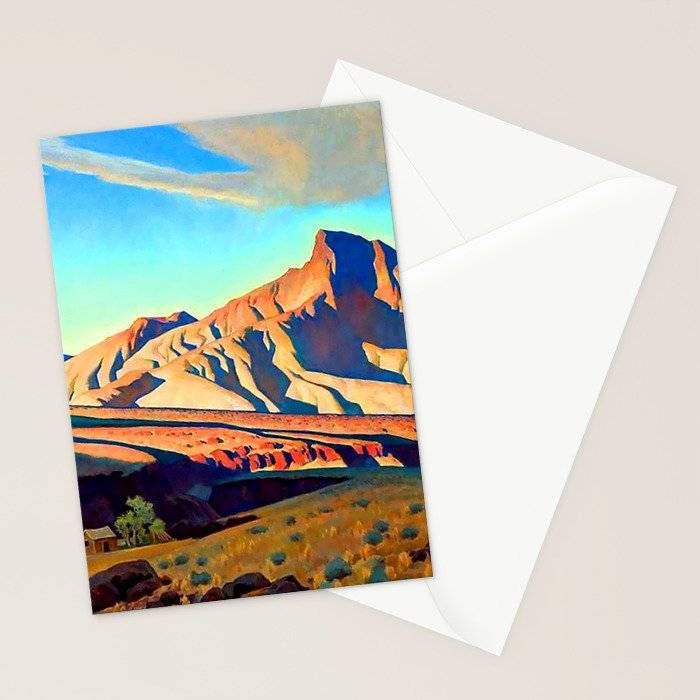 âHome of the Desert Ratâ by Maynard Dixon Stationery Card Gallery Image 2
