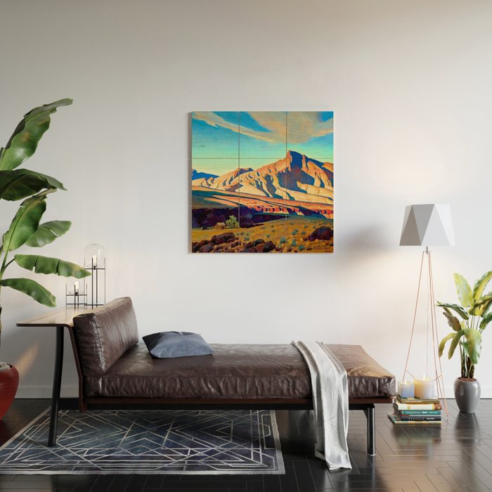 âHome of the Desert Ratâ by Maynard Dixon Wood Wall Art Gallery Image 2