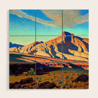 âHome of the Desert Ratâ by Maynard Dixon Wood Wall Art Gallery Image 1